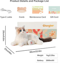 パーシー ロボットキャット – インタラクティブ  weighted 癒しのおもちゃ
