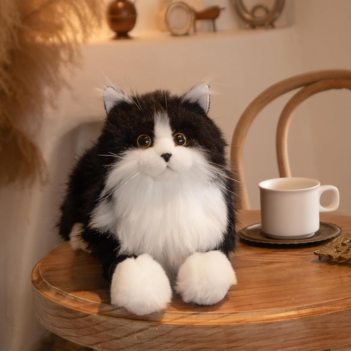Peluche de esmoquin ponderado – Compañero realista para adultos