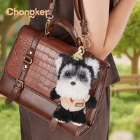 Black Schnauzer Dog Charm- Kawaii Puppy Charm for Teens