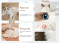 Load image into Gallery viewer, Percy Robot Cat – Voice,Purring & Heartbeat for Comfort
