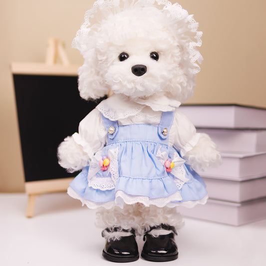 White Poodle doll (Dress) - Chongker