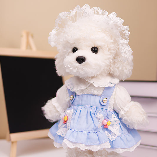 White Poodle doll (Dress) - Chongker