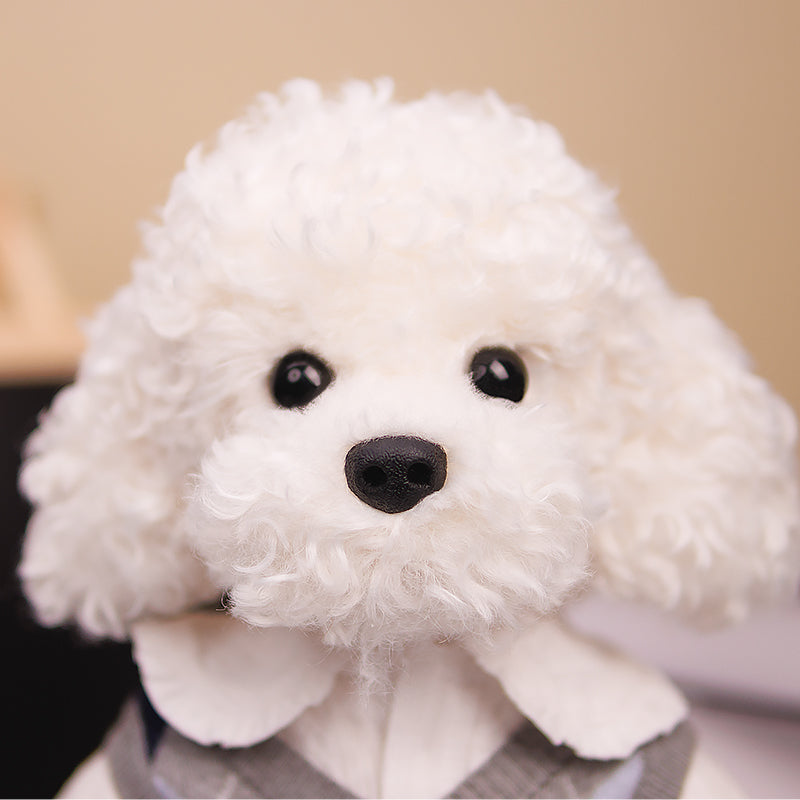 White Poodle doll (School Uniform) - Chongker