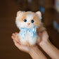 Ragdoll Cat Keychain – Kawaii Bag Charm for Teens