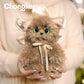 Selkirk Rex-Handmade Exquisite Hand Puppet Doll