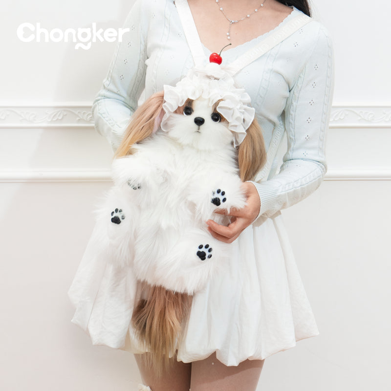 Plush Puppy Backpacks -Wearable Fashion for Dog Lovers