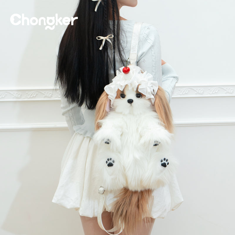 Shih Tzu Companion Backpack – Stylish & Pet-Loving