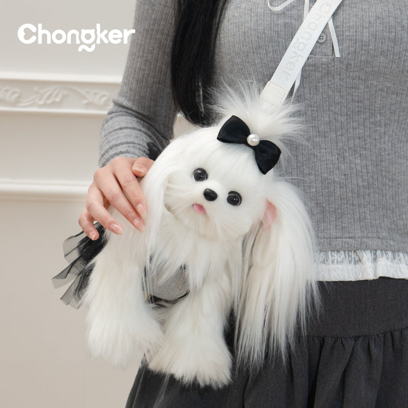 Maltese Shoulder Bag -  Cute, Functional & Pet-Inspired