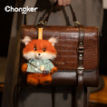 Load image into Gallery viewer, Red Fox Charm Keychain Pendant
