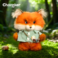 Red Fox Charm Keychain Pendant