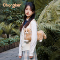Load image into Gallery viewer, Ginger Cat Bag – Plush Shoulder Bag for Cat Lovers
