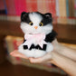 Tuxedo Cat Keychain – Cute Bag Charm for Cat Fans