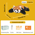 Load image into Gallery viewer, Red Panda Weighted Plush – Snuggle Toy for Stress Relief
