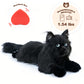 Lifelike Weighted Heated Cat for Comfort & Calm with Microwavable Pack