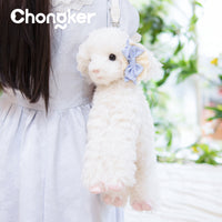 Lamb Mia Plush Crossbody Bag- Soft Kawaii Outing Companion