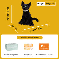Gato Devon Rex de peluche – Regalo hecho a mano para amantes de los gatos