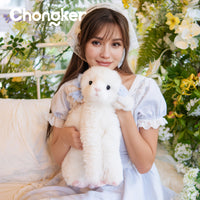 Lamb Mia Plush Crossbody Bag- Soft Kawaii Outing Companion