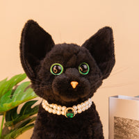 Gato Devon Rex de peluche – Regalo hecho a mano para amantes de los gatos