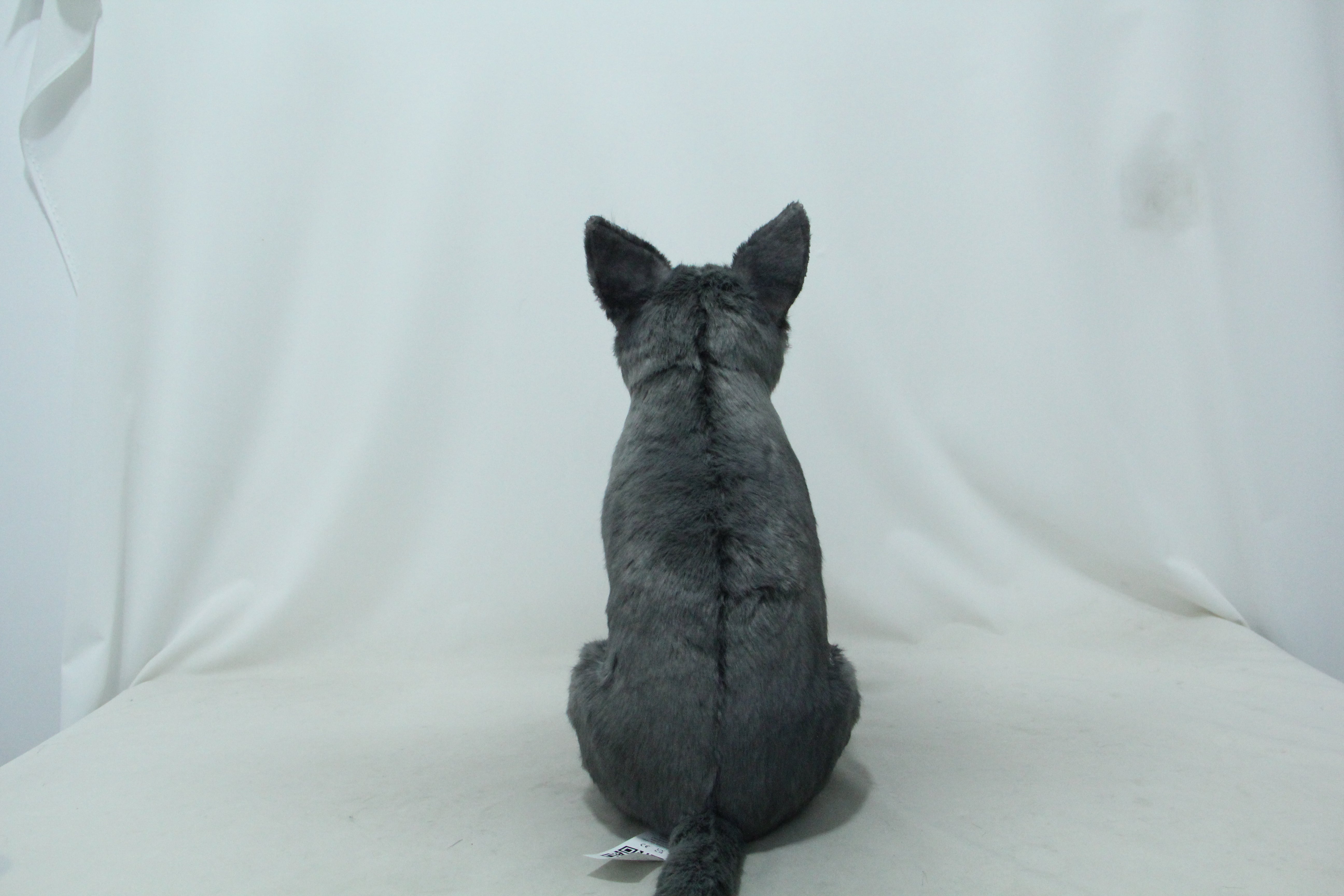 NO.63  gray sitting cat