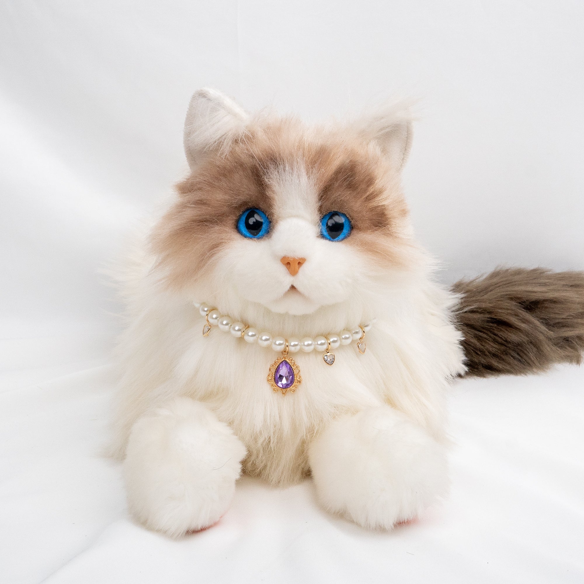 Princess Purple Diamond Necklace