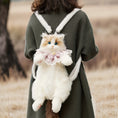 Load image into Gallery viewer, Ragdoll Cat Backpack – Cozy Companion for Travel & School
