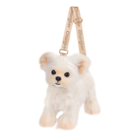Yorkshire Terrier Puppy Shoulder Bag – Handmade Realistic Dog Purse