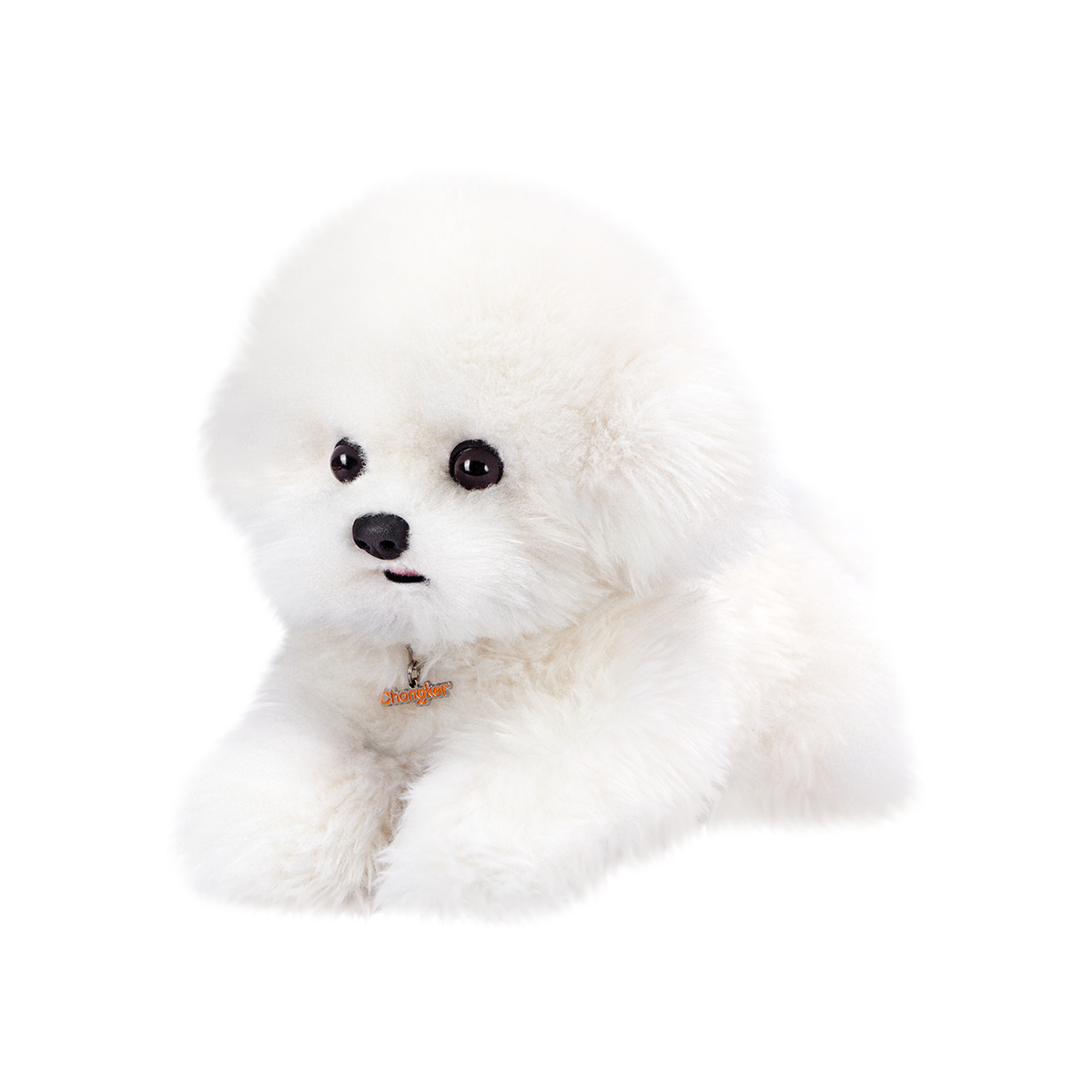 Bichon Frise Dog Shoulder Bag - Lifelike Companion Dog