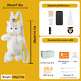 Load image into Gallery viewer, White Short-hair Cat Backpack

