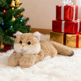 Load image into Gallery viewer, Golden British Shorthair Cat Plush
