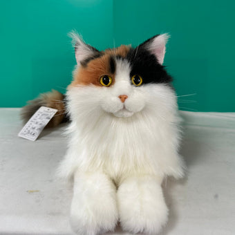 compare product Plush Calico Cat-Handmade Life-Size Companion & Pet Memorial