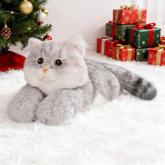 Silver British Shorthair Cat Plush