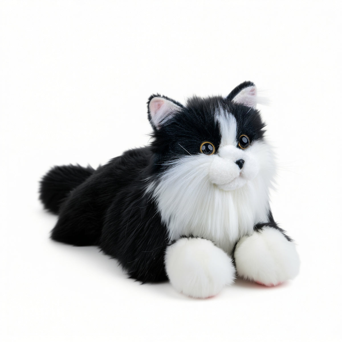 Tuxedo Lebensechter Gewichts-Heizkatze für Komfort & Ruhe mit Mikrowellen-Pack