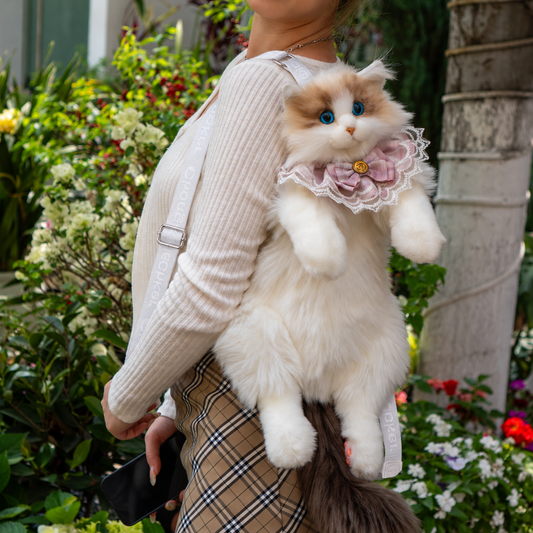 Chongker Cat Backpacks Plushie-Wearable Fashion Companion Cats