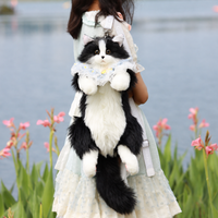 Tuxedo Cat Backpack – Cute Bag for Cat Fans Daily Companion