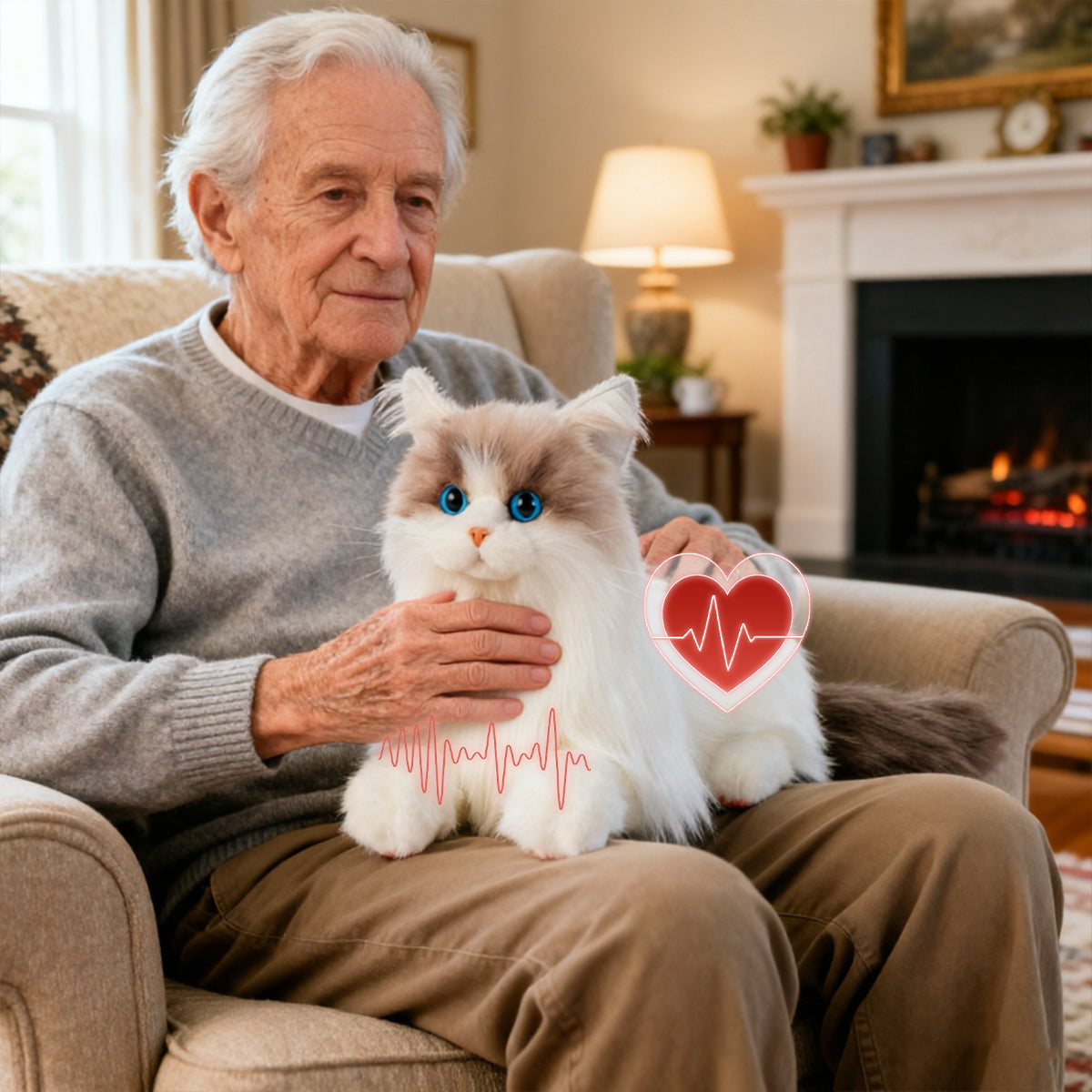 MateCat1.1 Robot Cat – Companion Toy for Sensory Comfort – Chongker