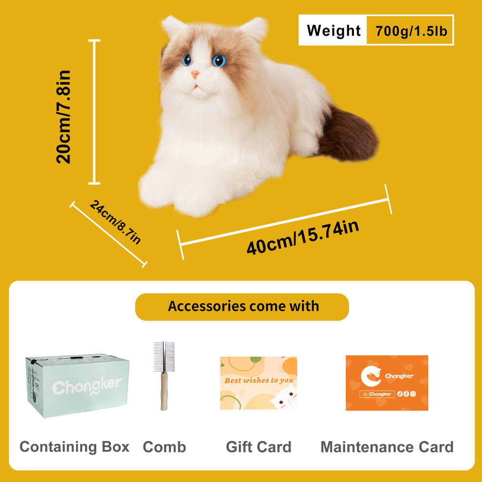 MateCat1.1 Robot Cat – Companion Toy for Sensory Comfort – Chongker