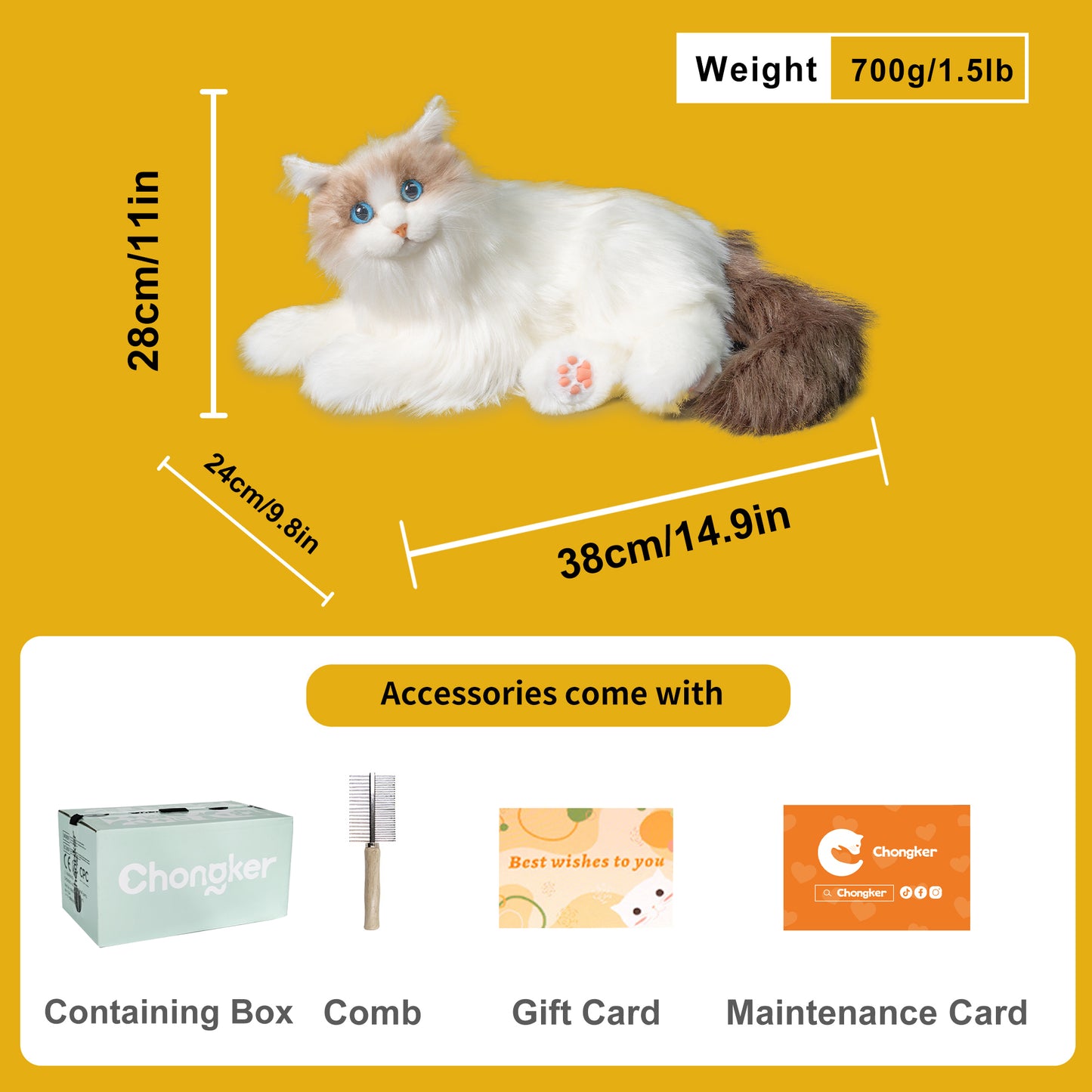 Ragdoll Percy Interactive Cat 1.1
