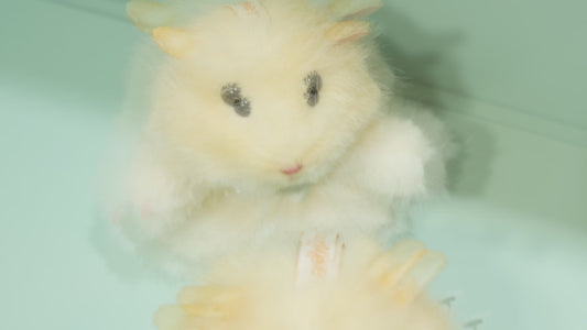 Interactive Hamster Plush- Hamster Charm Keychain Pendant