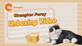 Load and play video in Gallery viewer, Percy Robot Cat – Interactive Weighted Comfort Toy
