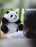 Load and play video in Gallery viewer, Panda Hehua 4.6lb Plush– Calm Companion Mindful Relax
