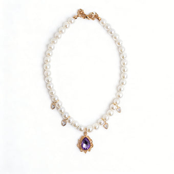 compare product Princess Purple Diamond Necklace