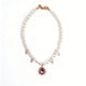 Princess Purple Diamond Necklace