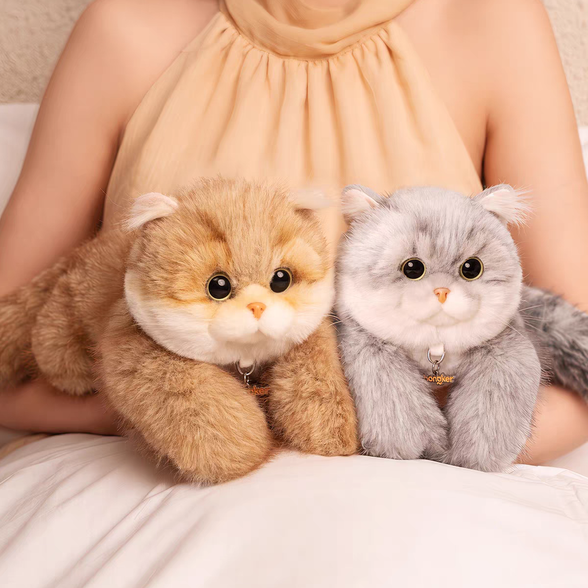 Golden British Shorthair Cat Plush