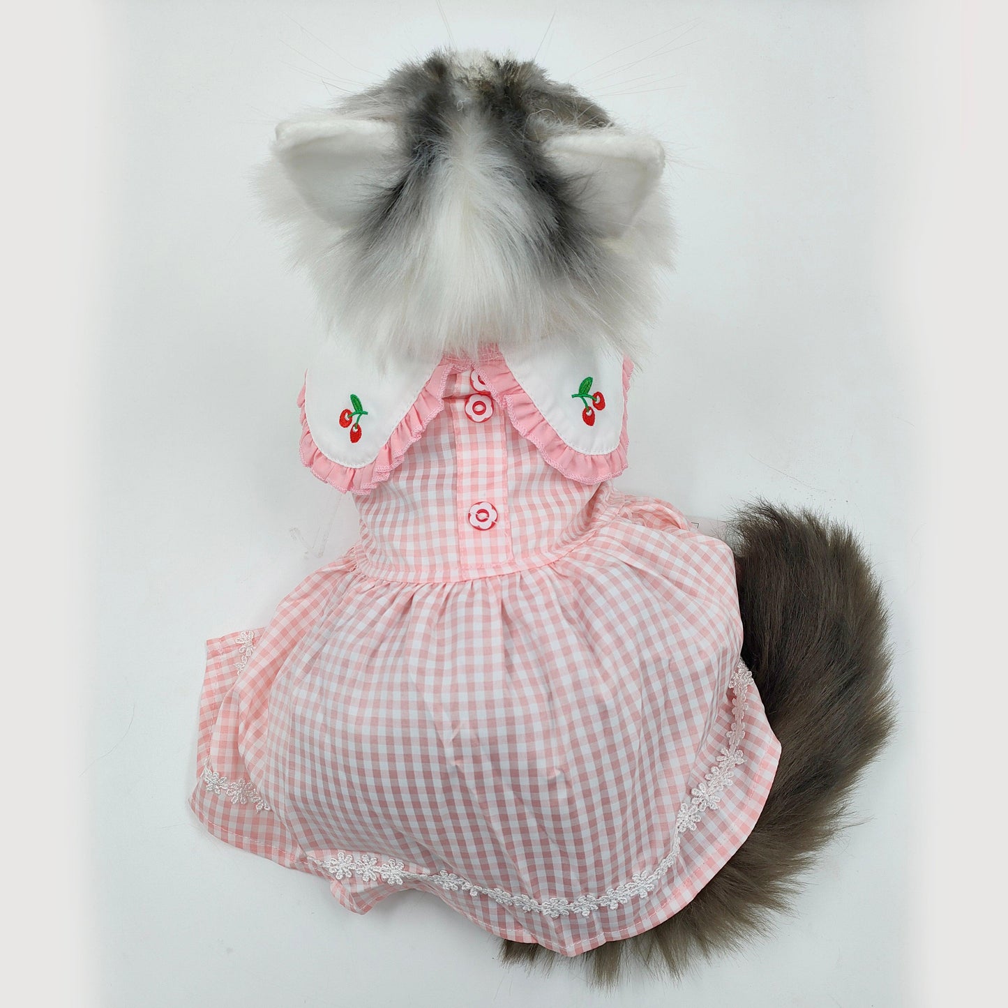 No.15 Weighted 4.5LB Tabby Cat with Dress - Chongker