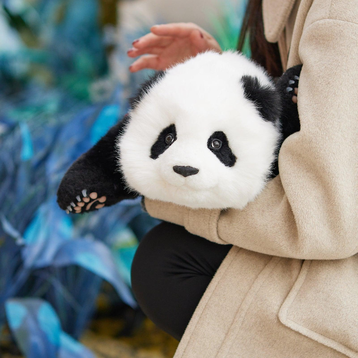 Panda Do In Stuff Weighted Stuffed Panda,Handmade 1.8kg/4LB Stuffed Panda Gifts – Chongker