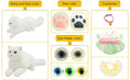 Load image into Gallery viewer, Chongker custom pet plush, personalized custom stuffed animal for pet lovers.
