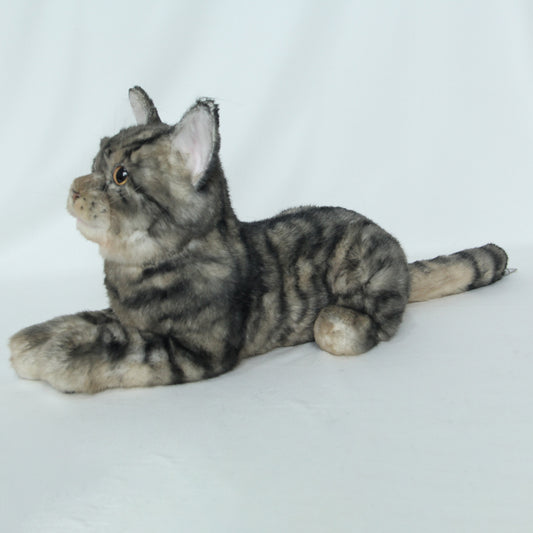 NO.25 Brown and black striped cat