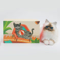 Load image into Gallery viewer, NO.9 Brown Hair Cat with Blue Eyes - Chongker
