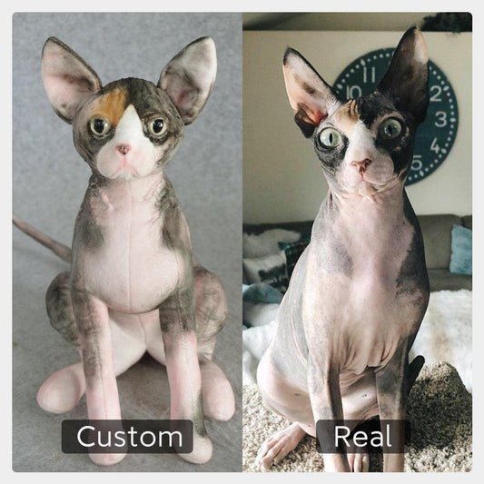 Chongker custom pet plush, personalized custom stuffed animal for pet lovers.