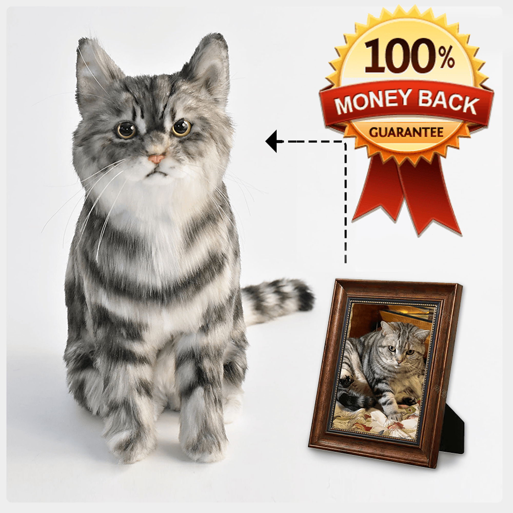 Chongker custom pet plush, personalized custom stuffed animal for pet lovers.